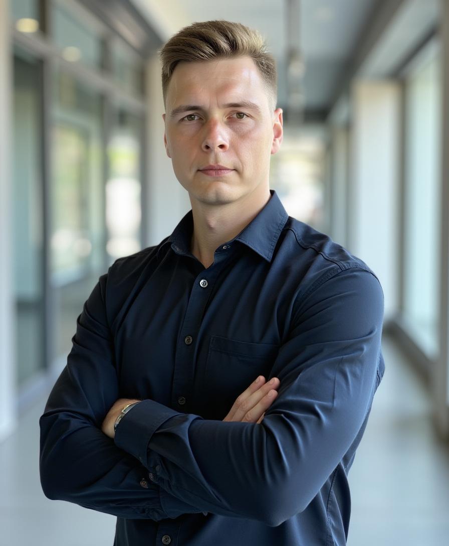 Portrait of Kiryl Rtsishchau
